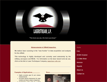 Tablet Screenshot of laserstreamlp.com